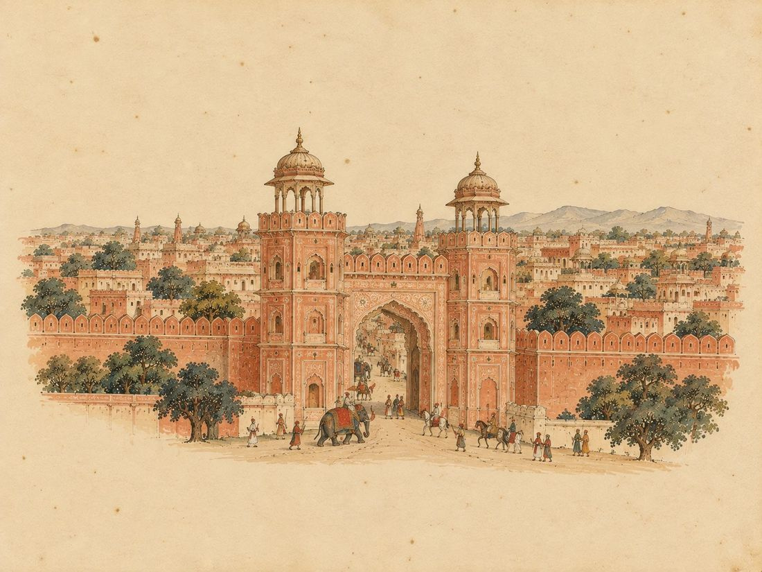 The gate of Jaipur