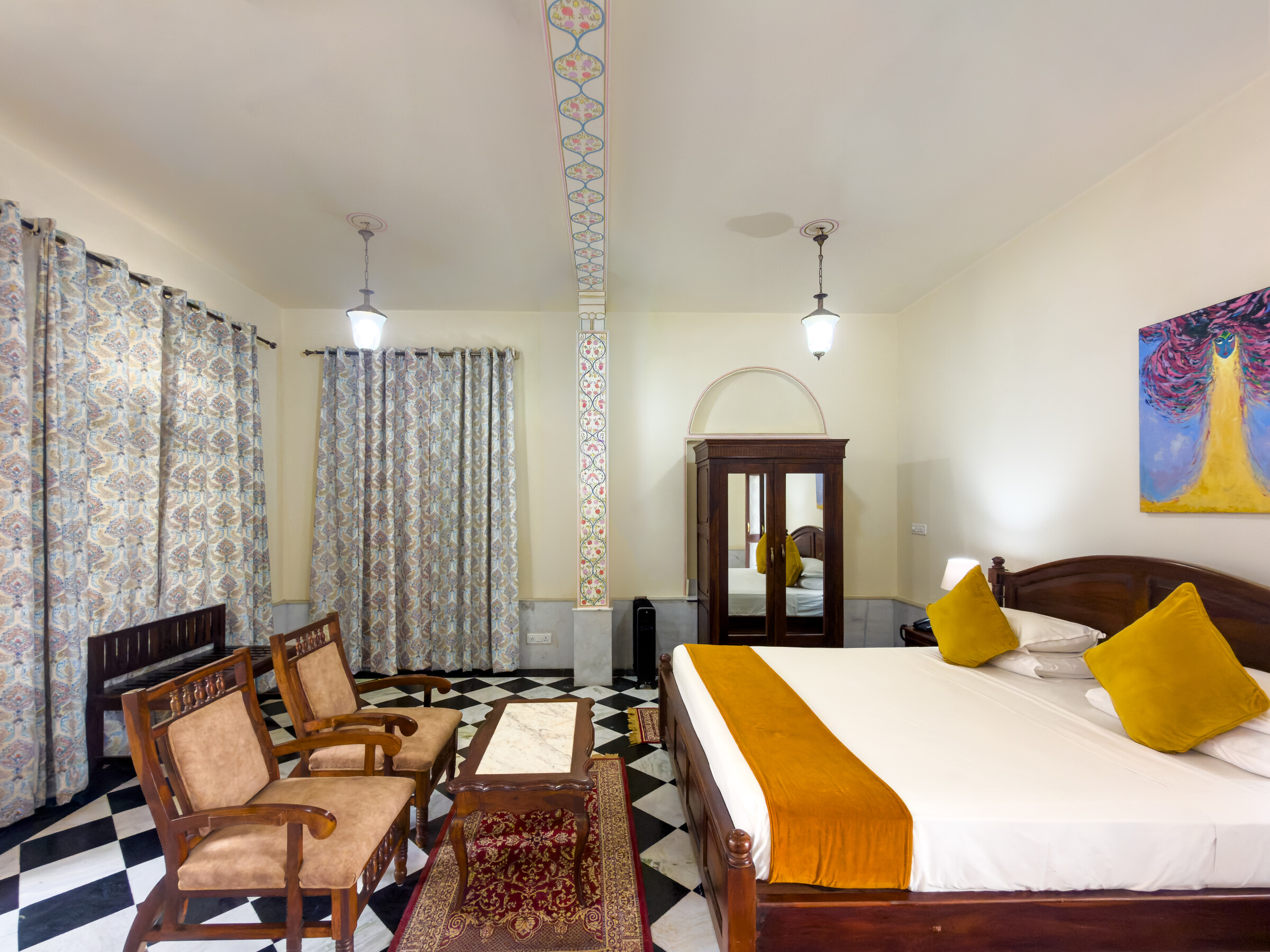 Courtyard Room at Diggi Palace, Jaipur
