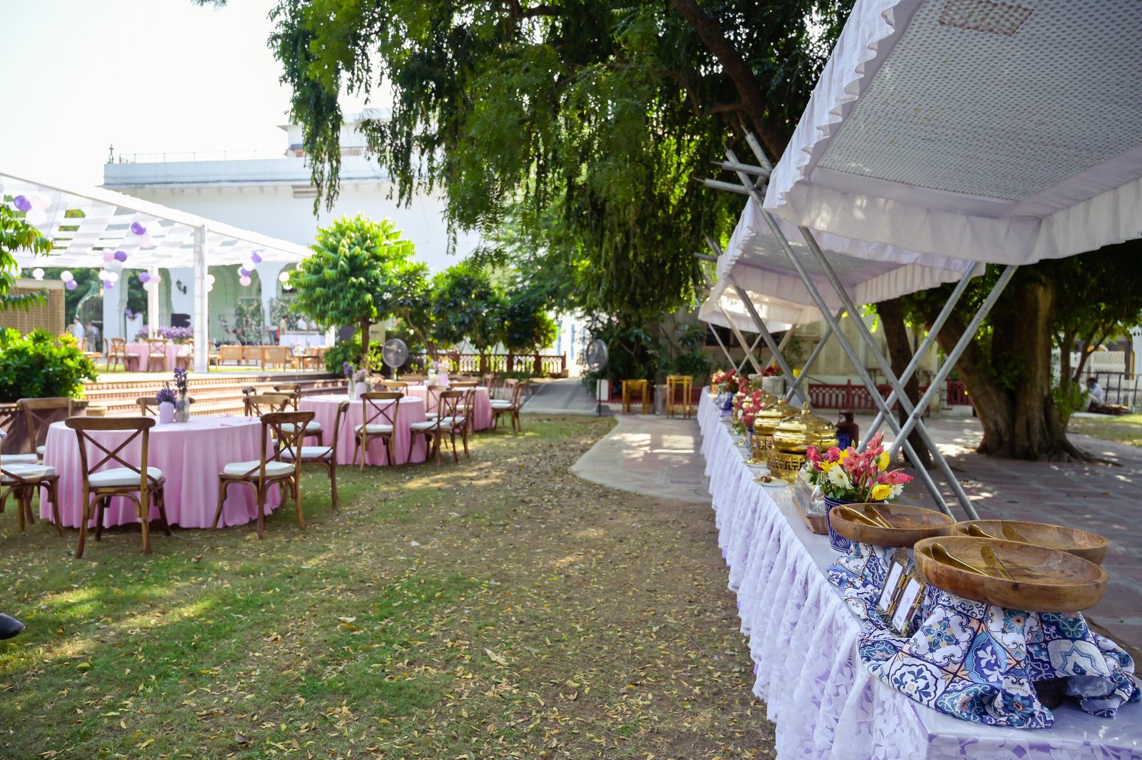 Private High Tea on the Lawns