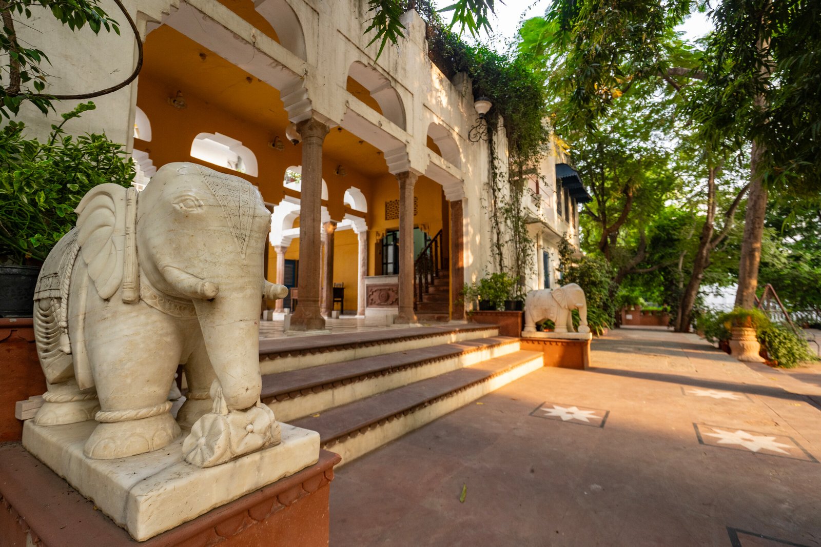 Detailed stonework close-up