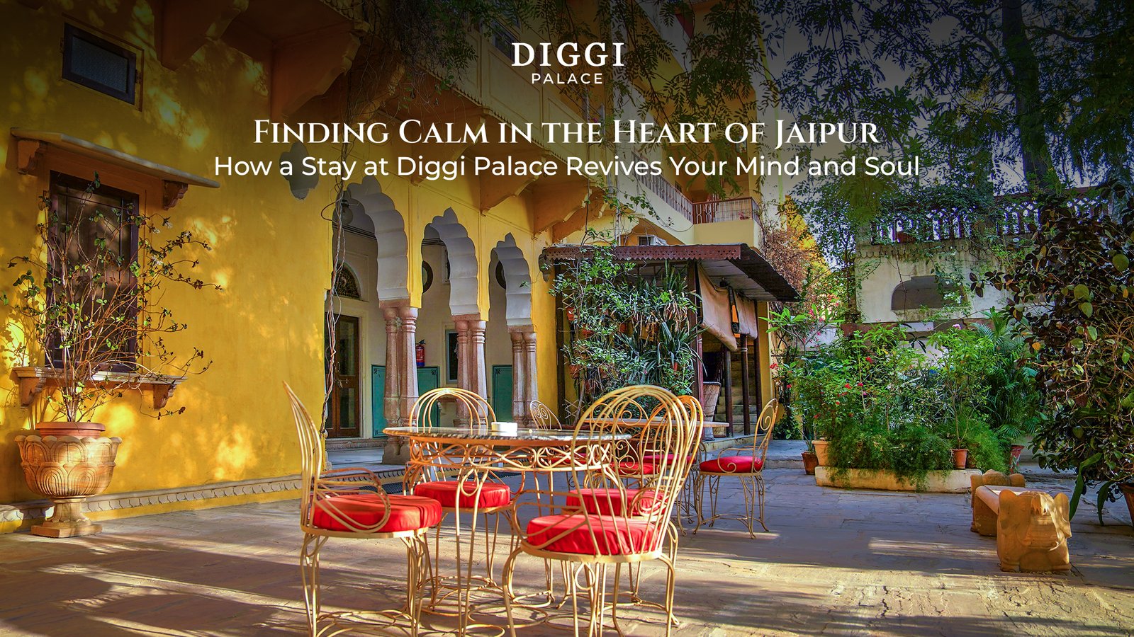 Finding Calm in the Heart of Jaipur: How a Stay at Diggi Palace Revives Your Mind and Soul